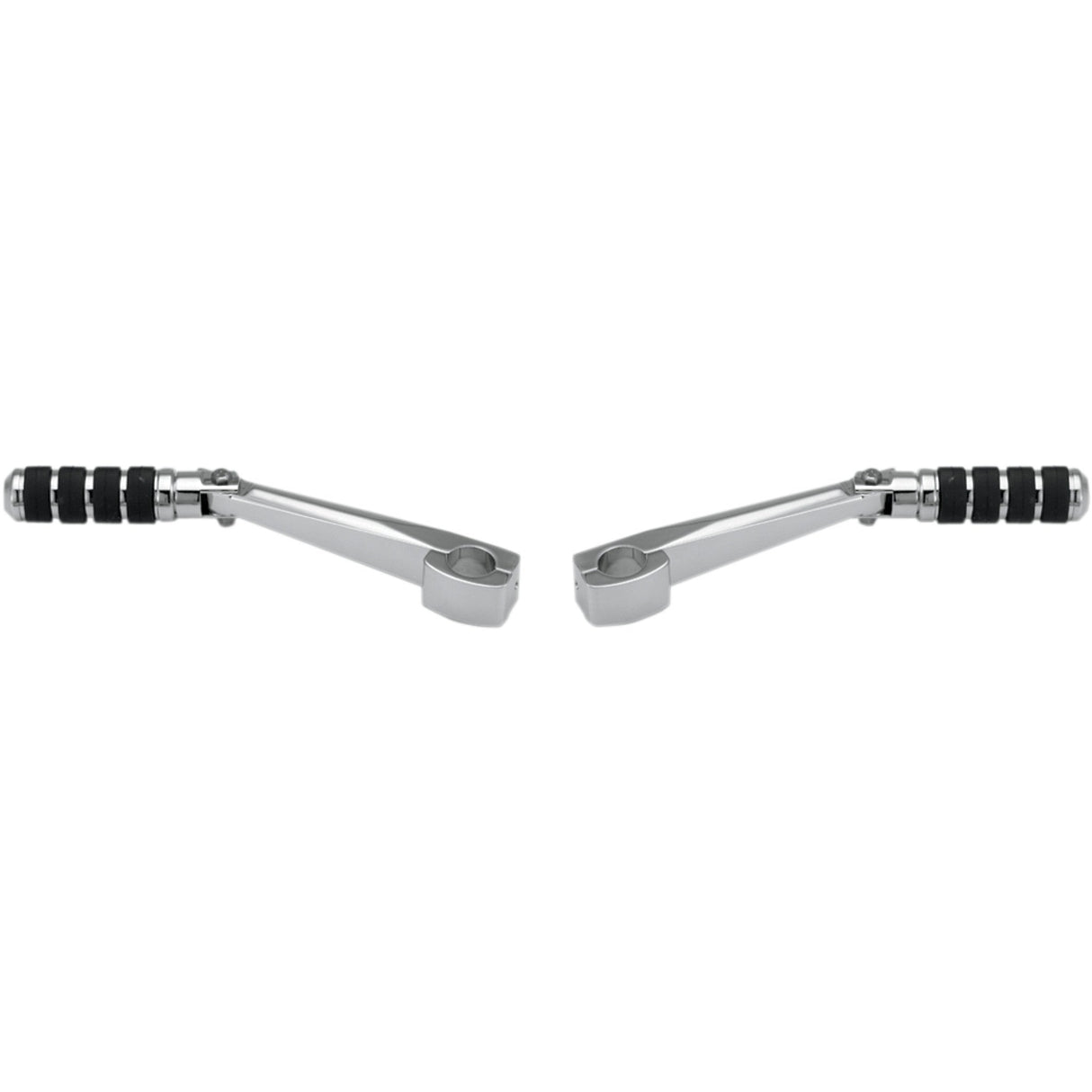 RIVCO PRODUCTS 1620-0808 HD004 Highway Pegs with Frame Mounts Adjustable Frame Mount Peg - Chrome - 1.5"