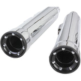 COBRA 1801-0711 6051 RPT 3" Slip-On Mufflers - Chrome