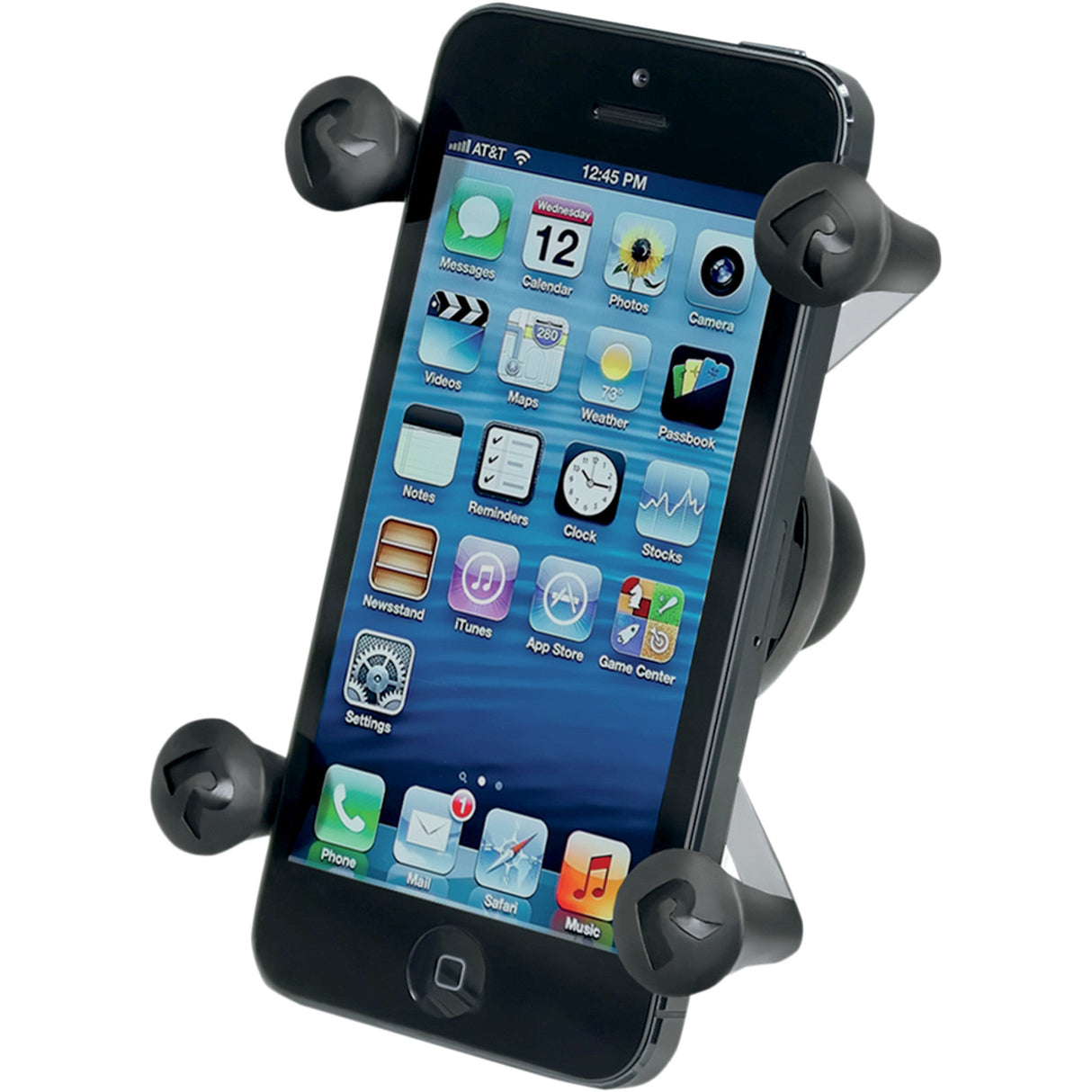 RAM MOUNTS 0603-0478 RAM-HOL-UN7B Universal X-Grip® Cell Phone Cradle with 1" Ball Cradle - X-Grip®