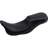 LePera Outcast Daddy Long Legs Seat 2-Up Without Backrest Smooth Black - LK-997DL For Harley Touring 2008-2023
