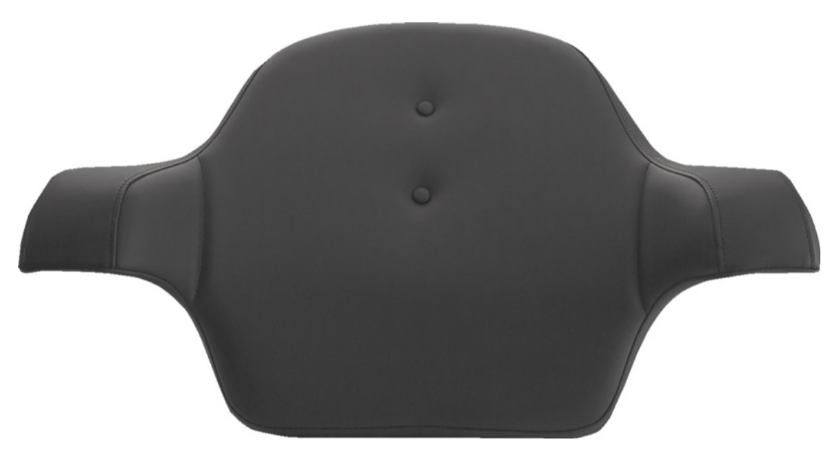 Saddlemen Tour Pak® Backrest Pad RoadSofa Pillow Top Black - 814-07-TPACK-PT For Harley Touring 2014-2026