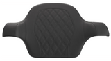 Saddlemen Tour Pak® Backrest Pad Step-Up Lattice Stitch Black - 814-07-TPACK-SU For Harley Touring 2014-2026