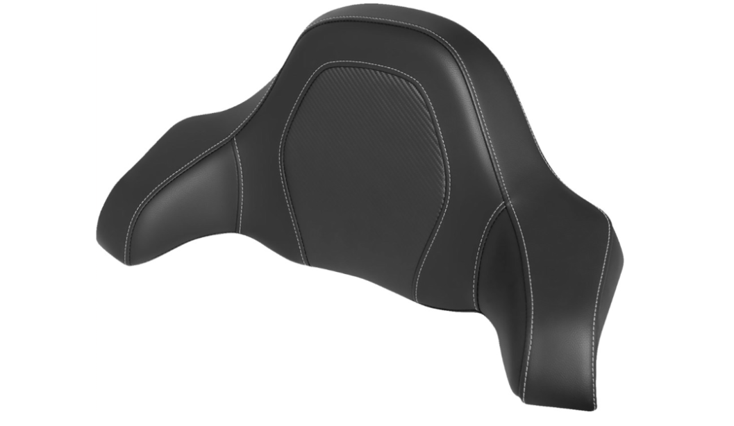 Saddlemen Tour-Pak Backrest Pad Cover RoadSofa™ Seat Carbon Fiber - 90-11884CF For Harley Touring 1997-2013