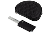 Saddlemen Roadsofa™ Lattice Stitch Seat With Backrest Dark Gray Stitch - 808-07B-182B2 For Harley Touring 2008-2025