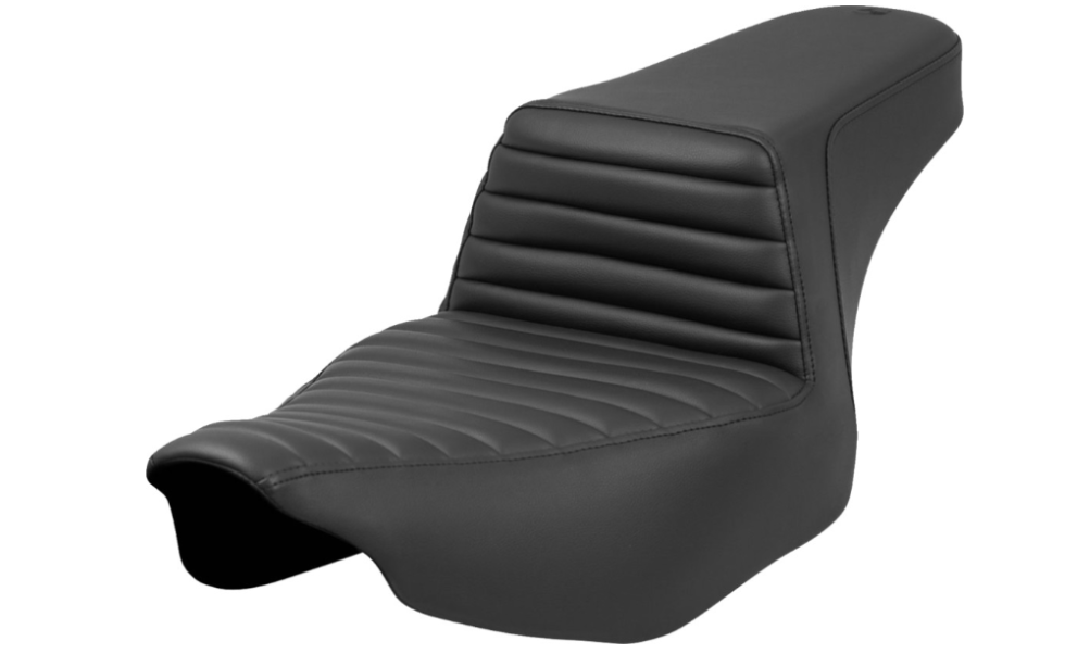 Saddlemen Step-Up Seat Tuck-N'-Roll Black - 823-07-171 For Harley Touring 2023-2026
