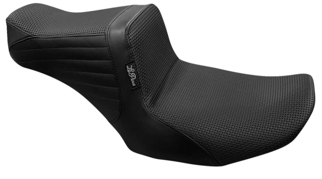 LePera Tailwhip Seat Basketweave - LV-587BW For Harley Touring 2023-2026
