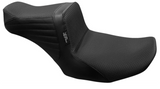 LePera Tailwhip Seat Basketweave - LV-587BW For Harley Touring 2023-2026