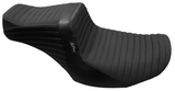 LePera Tailwhip Seat Pleated With Gripper - LV-587PTGP For Harley Touring 2023-2026