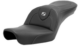 Saddlemen Roadsofa™ Carbon Fiber Seat Without Backrest - 896-04-185 For Harley Dyna 1996-2003