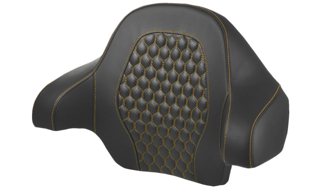 Saddlemen Tour-Pak Backrest Pad - 814-07-15107 For Harley Touring 2014-2026