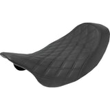 Saddlemen Renegade™ Lattice Stitch Solo Seat Black Lattice Stitched - 808-07B-002LS For Harley Touring 2008-2025