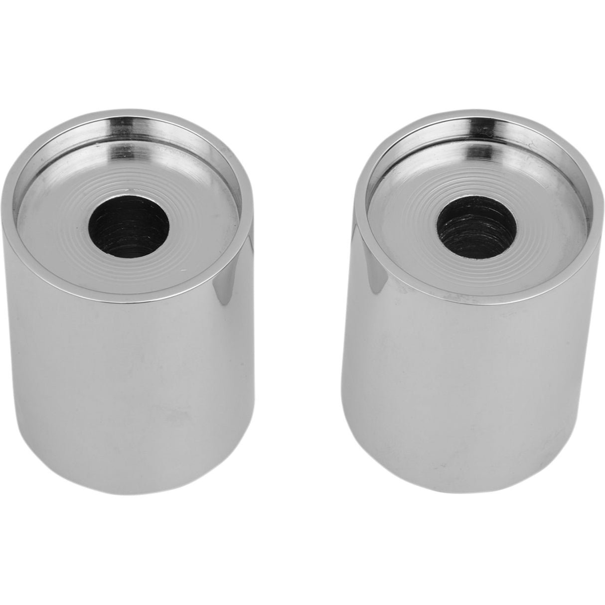 LA CHOPPERS 0602-0671 LA-7413-53 Handlebar Riser Extension Riser Extensions - 2" x 1-1/2" - Chrome
