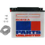 Parts Unlimited Conventional Battery - RCB18-A Honda VF1100C Magna 1983-1986