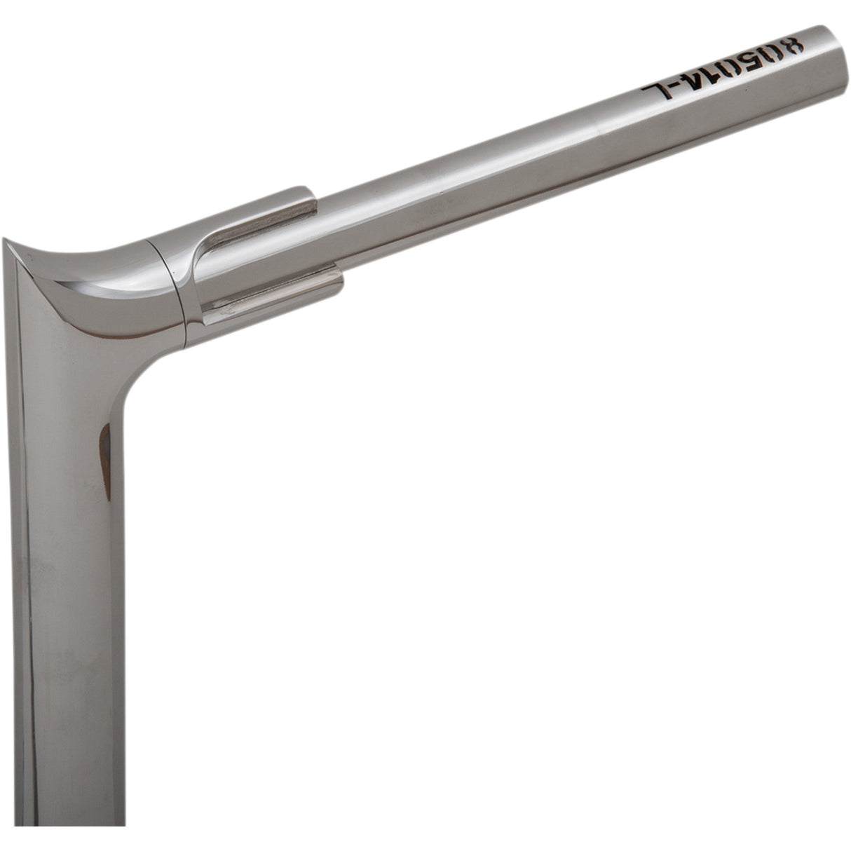 FAT Baggers INC. 1-1/2" EZ Install Pointed Top Handlebar 14" Chrome - 805014 For Harley Touring 2006-2020