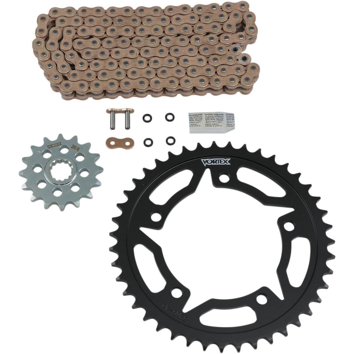 Vortex Chain And Sprocket Kit - CKG5130 Suzuki 600 2006-2010