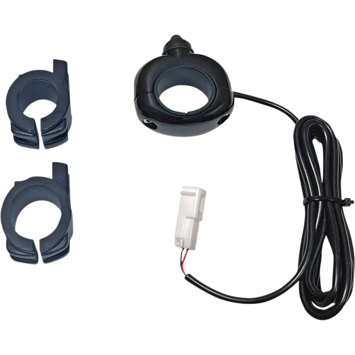 CUSTOM DYNAMICS 2106-0579 CD-AUX-UNV-B Auxiliary Handlebar Mounted On/Off Switch On/Off Switch - Universal - Black