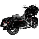 TRASK 1800-2206 TM-5010 2-into-1 Assault Exhaust System - Full Stainless - Straight