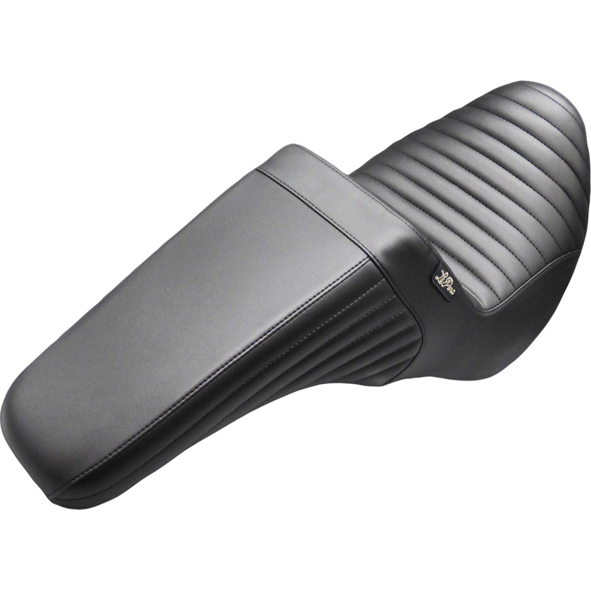 LePera Kickflip Upfront Seat Pleated Black FL FX - LYU-590PT For Harley Softail 2018-2025