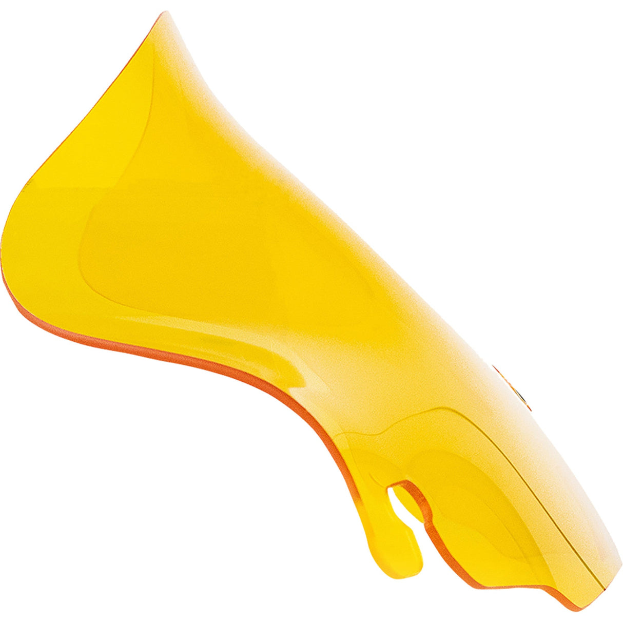 KLOCK WERKS 2310-0816 KWW-01-0696 Kolor Flare™ Windshield - 6-1/2" - Yellow - FLH