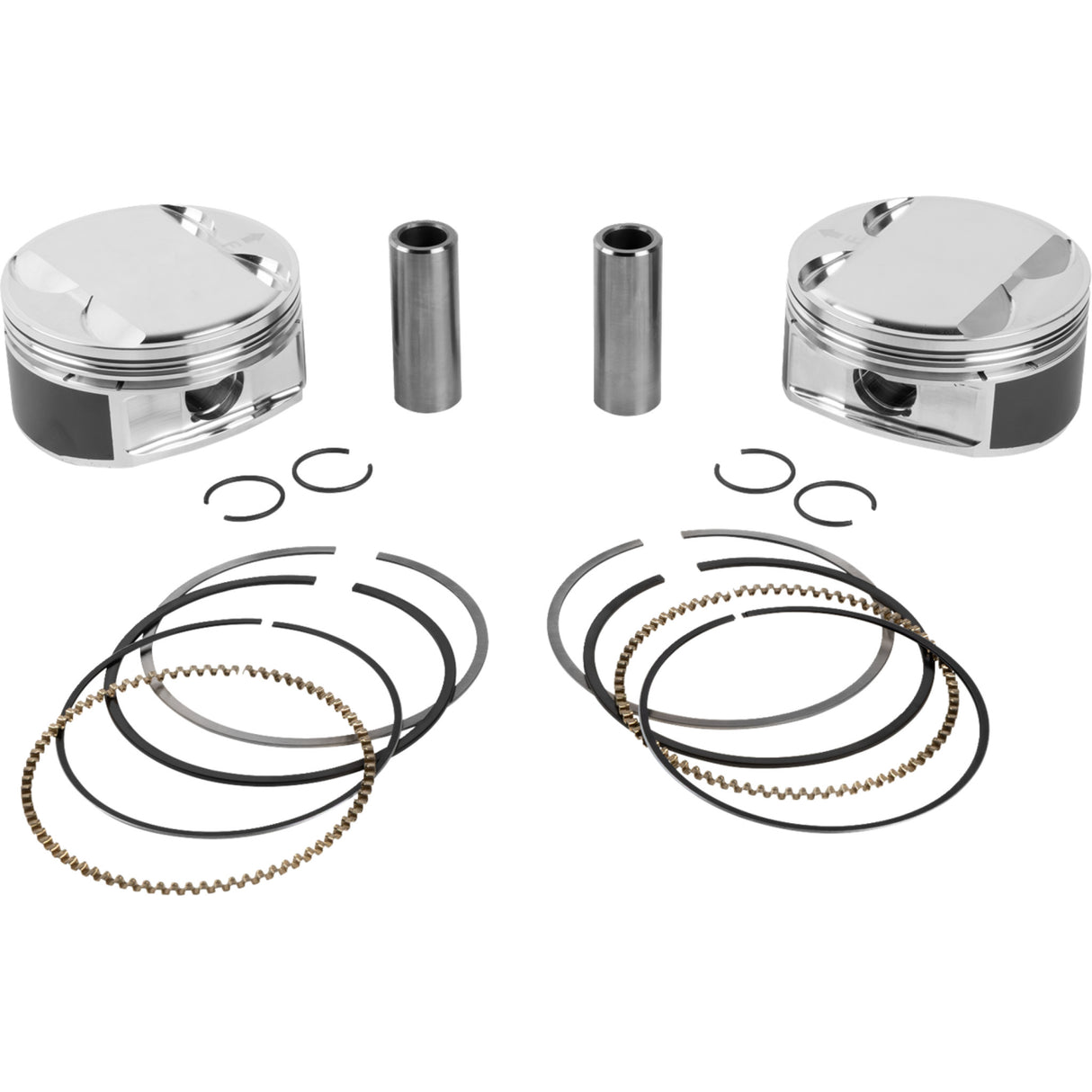 JE PISTONS 0910-6995 398732 Piston Kit 4.020" bore - 4.500" stroke - 11.5:1 cr - 108" m8