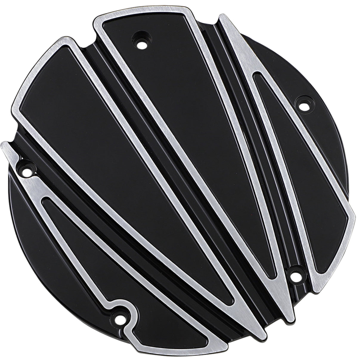 Covingtons Derby Cover Ripper Gloss Black 5 Hole - C1875-B For Harley Touring 2016-2023
