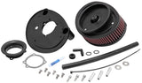 K & N Engineering Oval Red 9in Intake System For - RK-3910-1 For Harley Motorcycles 1999-2017