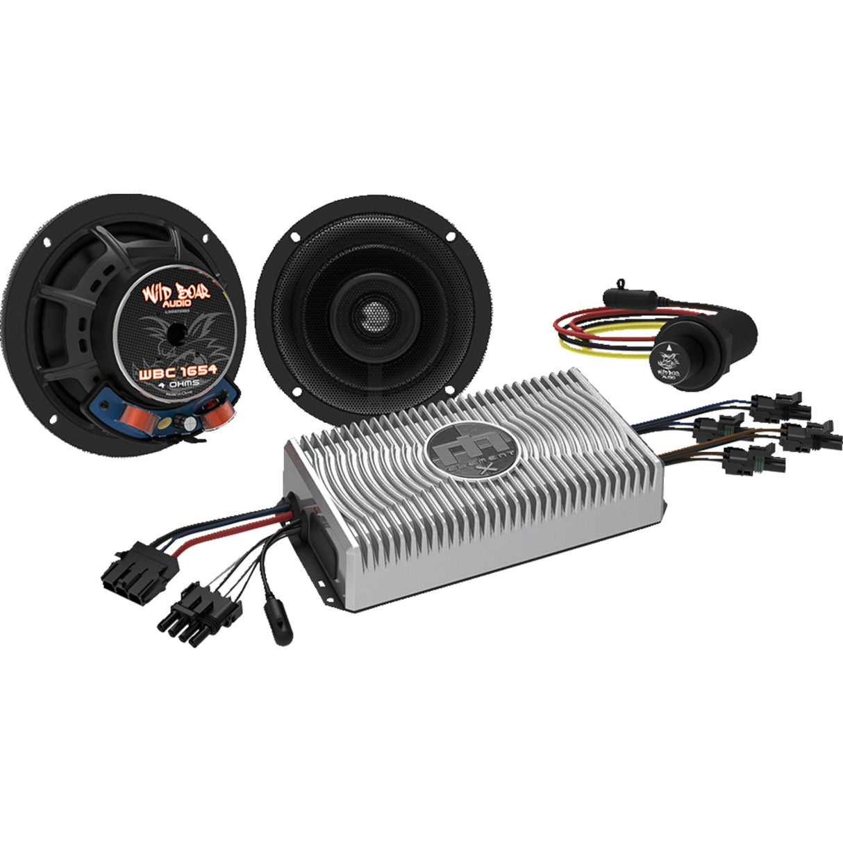 WILD BOAR AUDIO 4405-0891 WBA FLHT-BT KIT Amplifier/Speaker and Bluetooth Controller Kit Amplifier/Speaker/Bluetooth Controller - FLHT