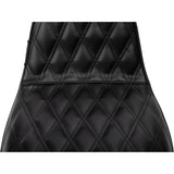 LePera Kickflip Daddy Long Legs Seat Double Diamond Stitch - LV-597DLDD For Harley Touring 2023-2026