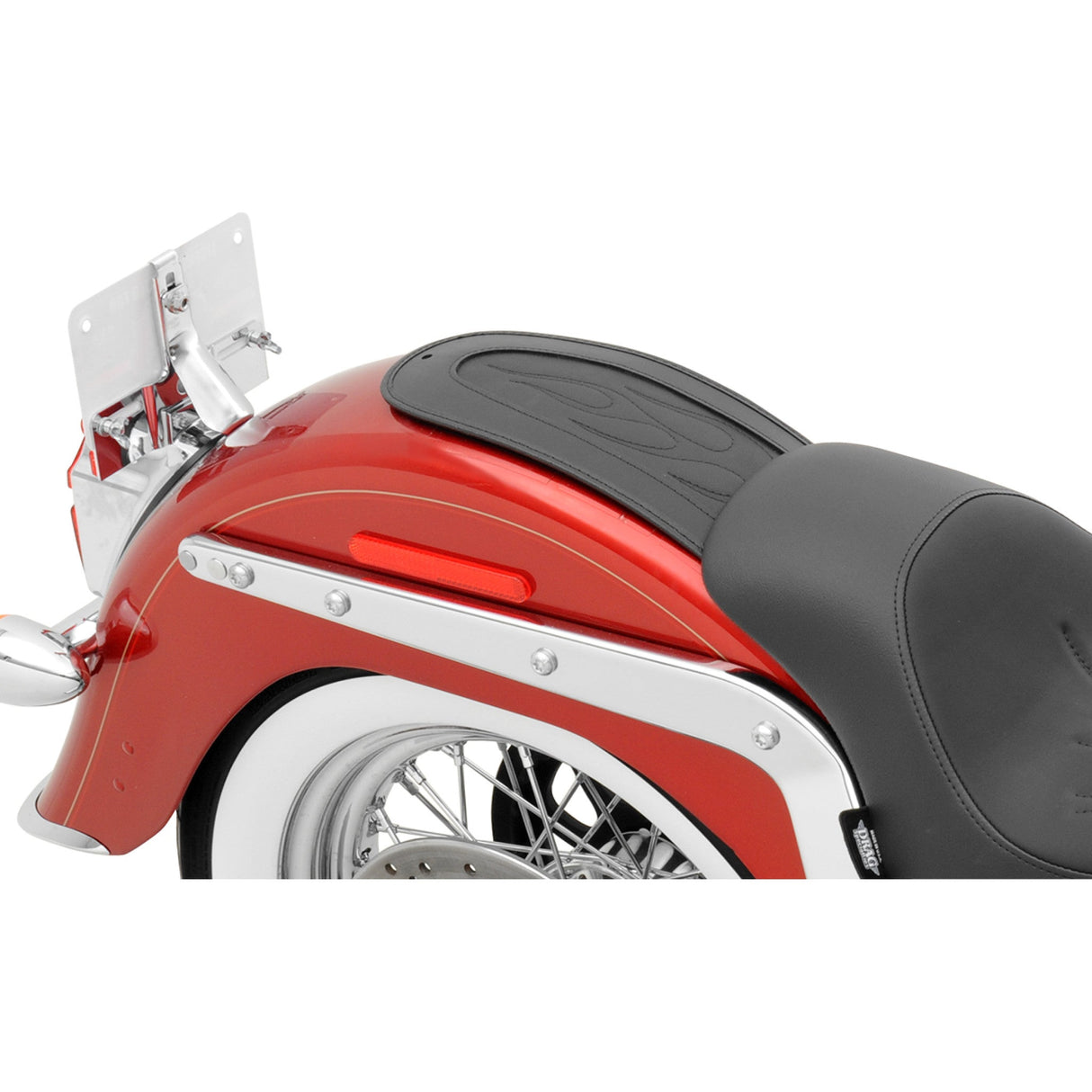 Drag Specialties Fender Skins Fender Bib For Harley Softail 2005-2017