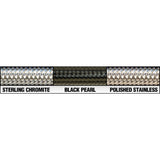 MAGNUM SHIELDING 1741-5422 AS3521 Braided Universal ABS Brake Line - 21" - Sterling Chromite II