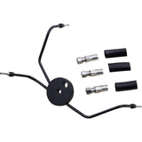 Magnum Shielding BYO® Build-Your-Own Brake Tee Black - 493003 For Harley Touring 1984-2007