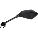 EMGO 0640-0694 20-49212 OEM-Style Replacement Mirror Mirror - Side View - Polygon - Black - Left