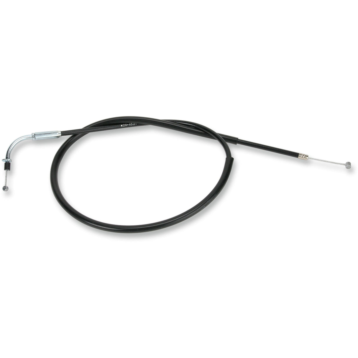 PARTS UNLIMITED K28-4551 Vinyl Covered Throttle/Choke Cable Vinyl Covered Throttle Cable - Yamaha