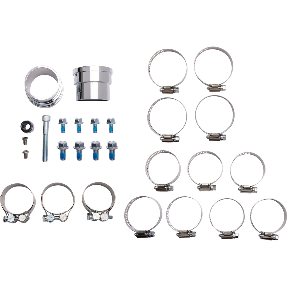 Cobra Bad Hombre Duals 2-Into-2 Exhaust System - 6986 For Harley Softail 2012-2017