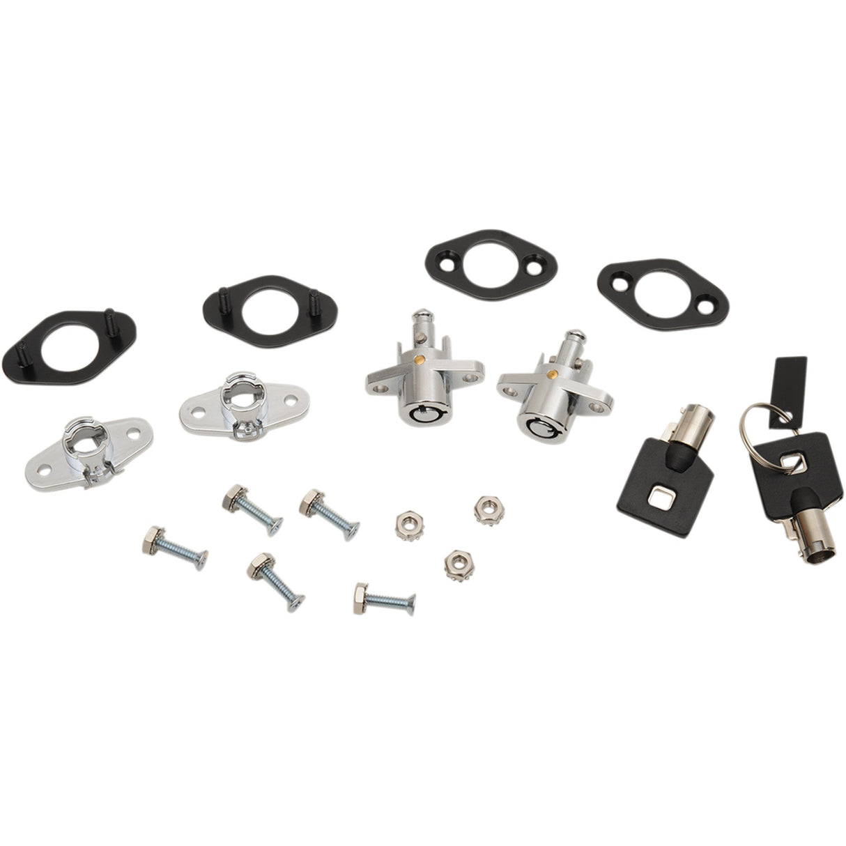 DRAG SPECIALTIES 3501-1179 Saddlebag Lock Kit Saddlebag Soft Lock - Universal