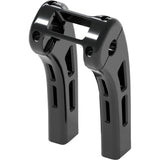 MAGNUM SHIELDING 0602-1620 4R-0108 Ghost Risers softail display clamp - 8" - black