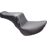 LePera Tailwhip Seat Basketweave Black - LY-580BW For Harley Softail 2018-2023