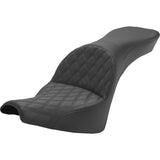 Saddlemen Explorer Lattice Stitch Seat Lattice Stitched - 818-30-029LS For Harley Softail 2018-2025