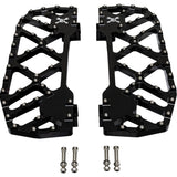 BURLY BRAND 1621-1224 B13-1053B MX-Evolution Floorboards rider - black - flh/flt '85-'24