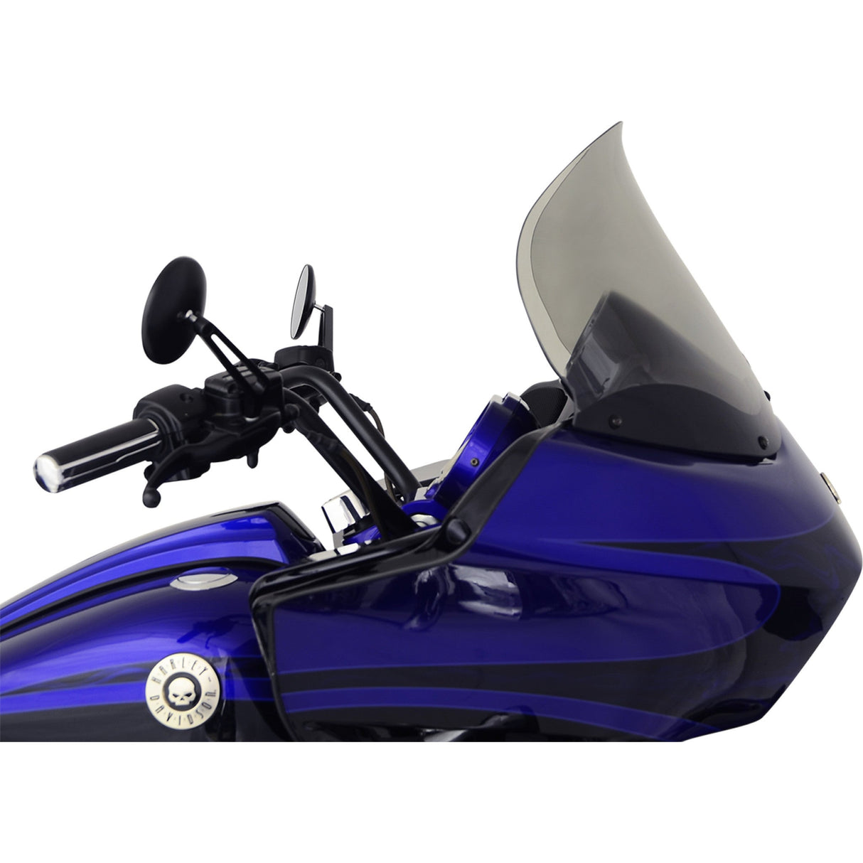 Klock Werks Pro-Touring Flare® Windshield 14" Tinted - KWW-01-0256 For Harley Road Glide 1998-2013