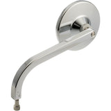 JOKER MACHINE 0640-1507 03-050-3L No. 7 Standard 3-1/4" Round Mirror - Side View - Round - Chrome - Left