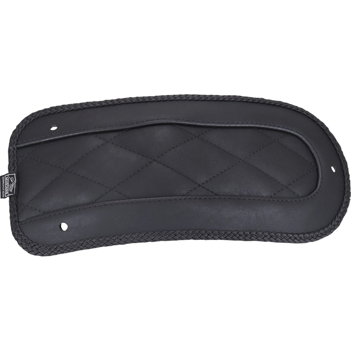 Mustang Fender Bib For Solo Seat — Diamond Black HD Touring - 78195 For Harley Touring 1997-2026