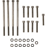 DRAG SPECIALTIES 2401-0571 Primary Cover Bolt Kit Bolt Kit - Primary Cover - Smooth - Black/Chrome - '07-'16 Touring