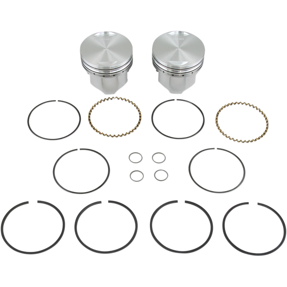 KB PERFORMANCE DS-751242 KB258.005 Hypereutectic Piston Kit Piston Kit