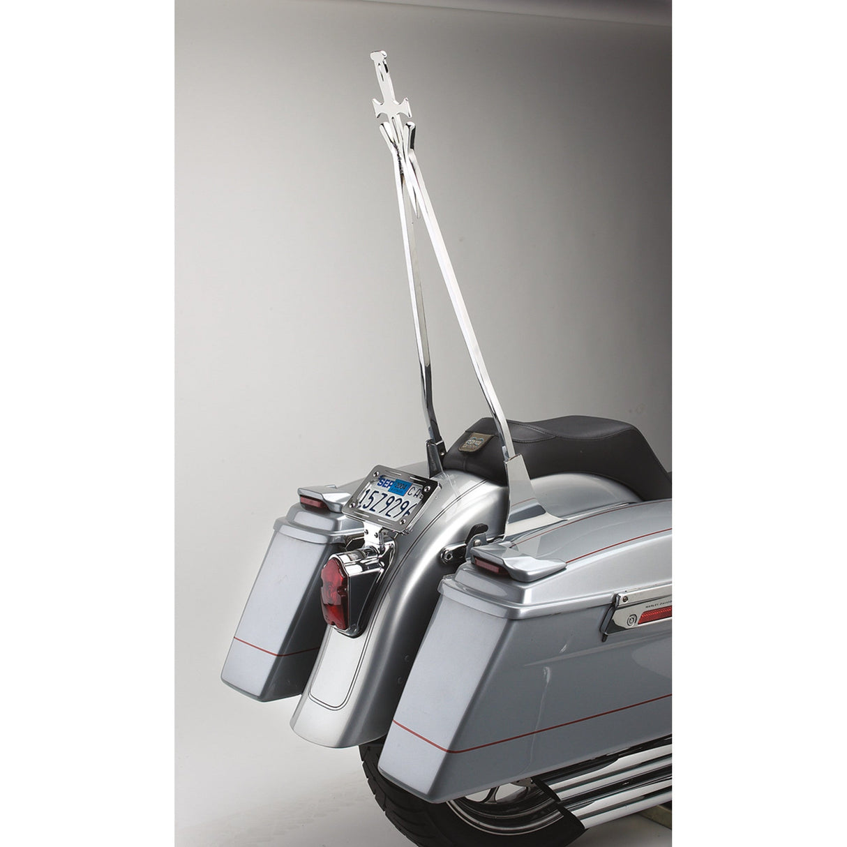 CYCLE VISIONS 1501-0033 CV-8011 Daggertude Styled Sissy Bar Sticks Sissy Bar Stick - Chrome - 30" Daggertude - Narrow
