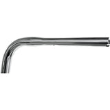 Drag Specialties 1-1/4" Buffalo Touring Handlebar 12-1/2" TBW Chrome For Harley Touring 2008-2022