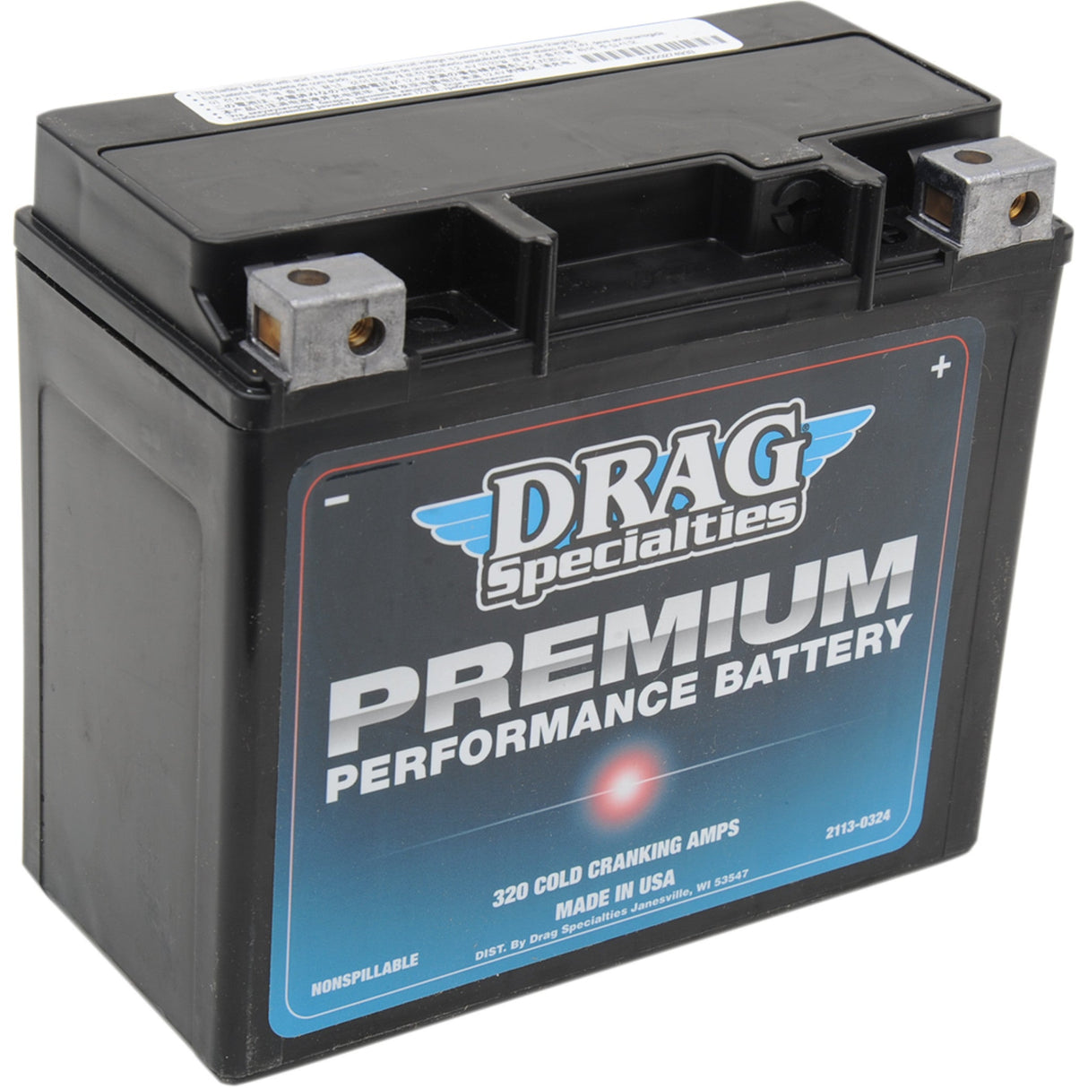 DRAG SPECIALTIES 2113-0324 Premium Performance Battery gyz20hl