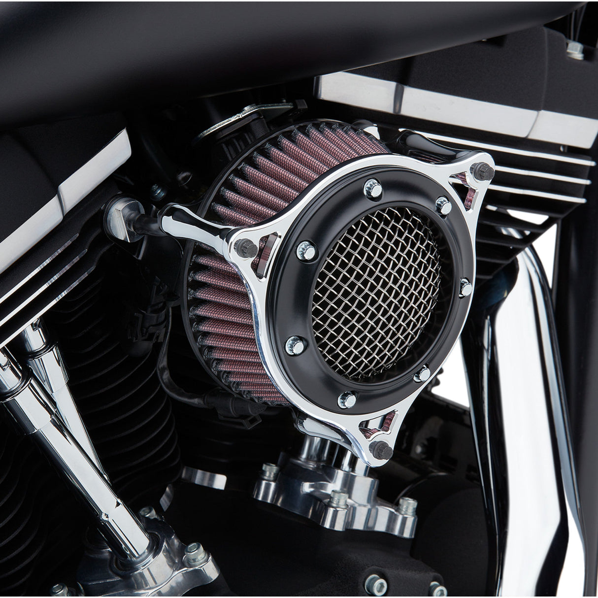 Cobra RPT Venturi Air Intake - 606-0104-05BCSB For Harley Softail 2018-2024