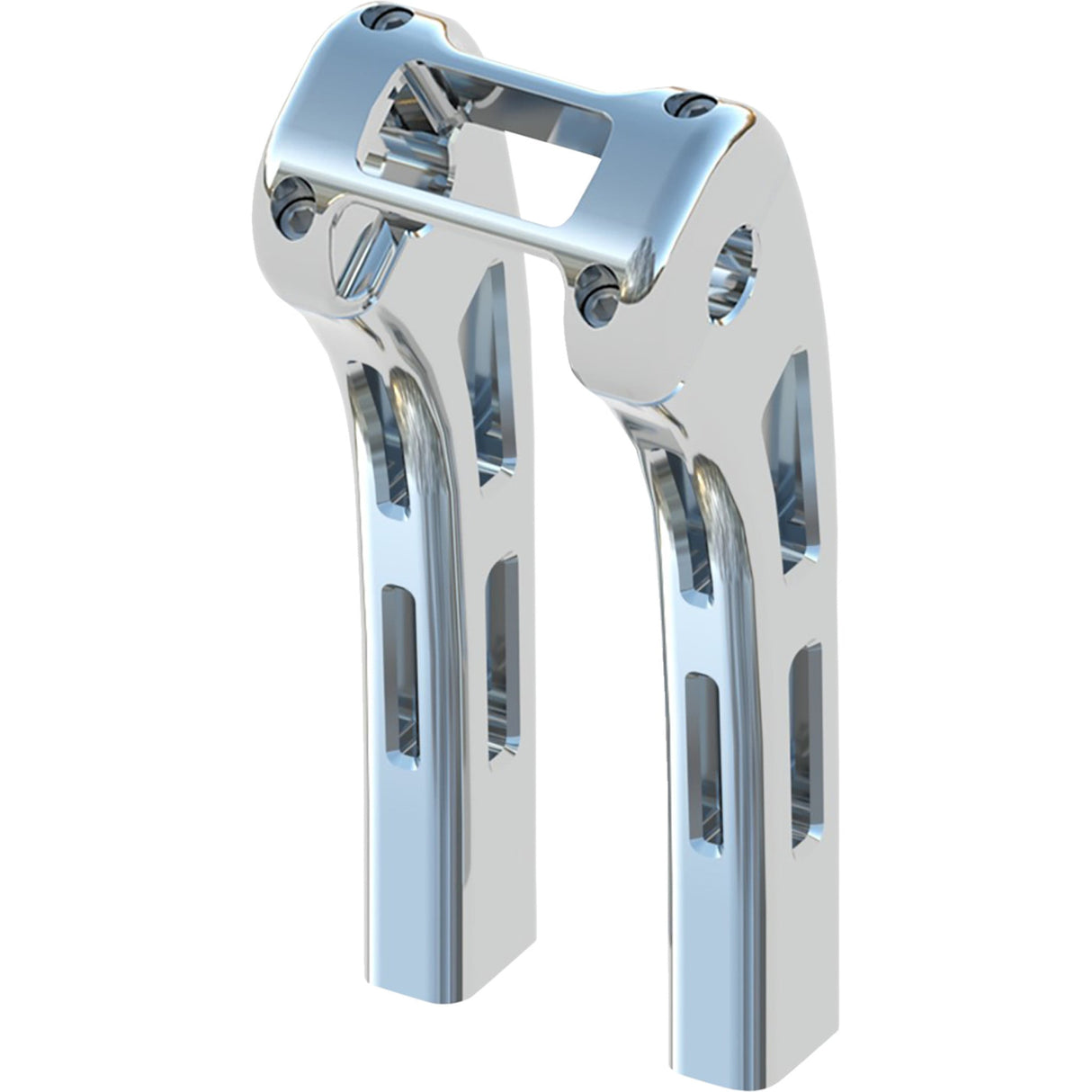 MAGNUM SHIELDING 0602-1617 3R-0110 Ghost Risers softail display clamp - 10" - chrome