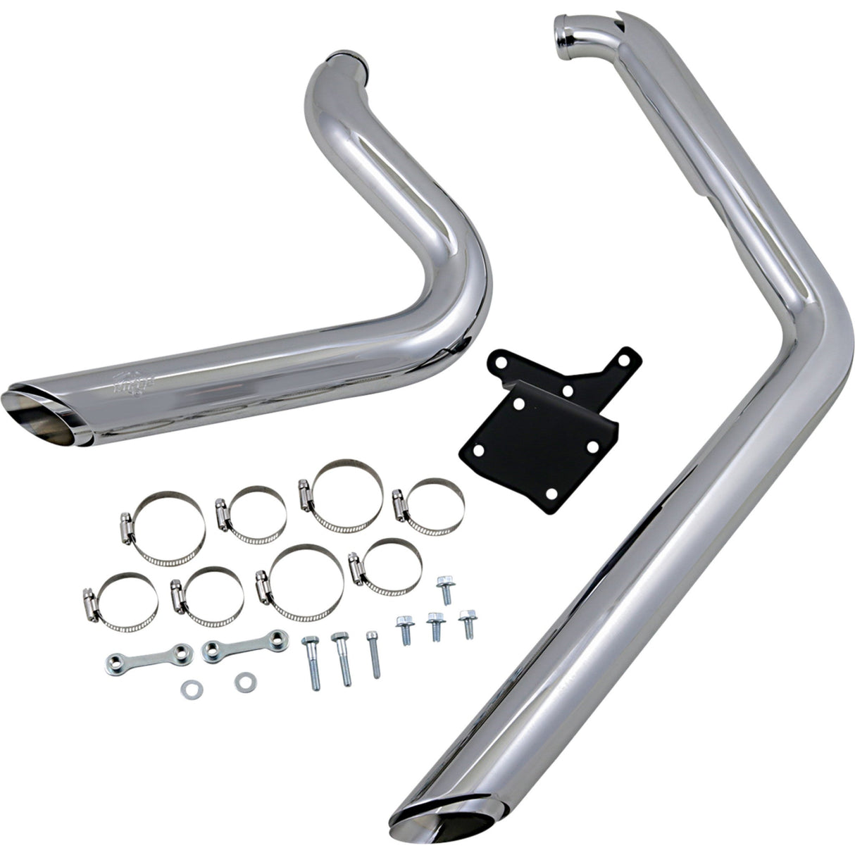 Vance & Hines Shortshots 2-Into-2 Exhaust System - 17213 For Harley Dyna 1991-2005
